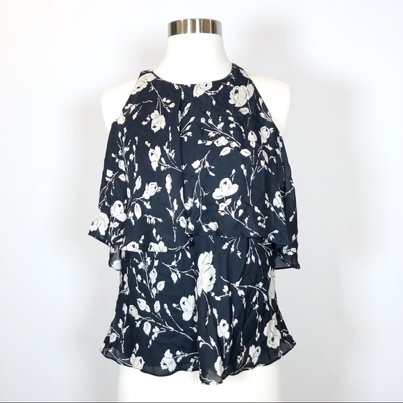 NWT Polo Ralph Lauren Size 2 Silk Floral Blouse new with tags - Picture 2 of 8